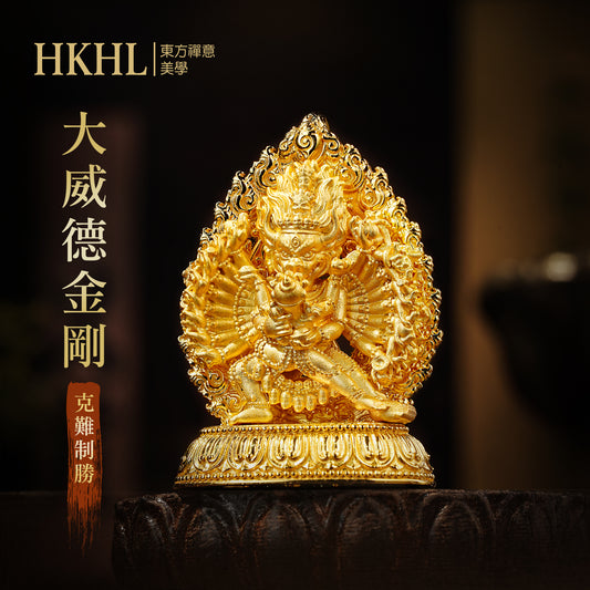 藏傳大威德金剛吊墜/莊嚴擺飾