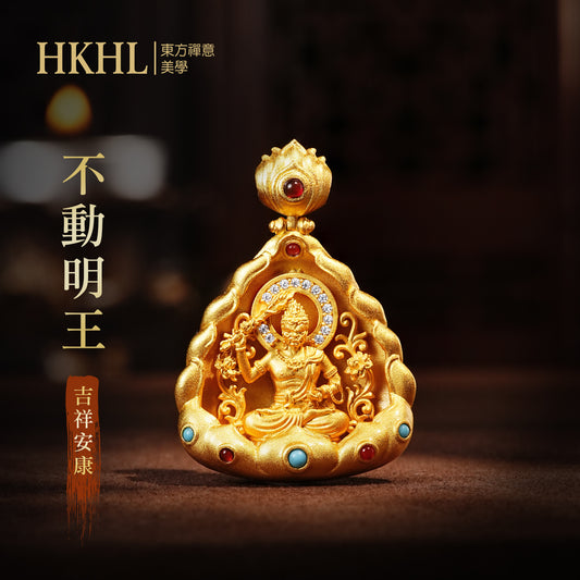 十二生肖本命佛不動明王吊墜(生肖:雞)