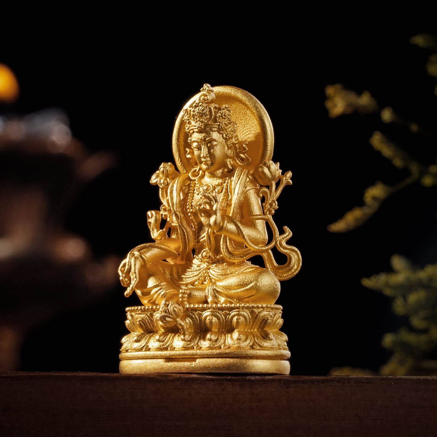 จี้/เครื่องประดับเสริมศักดิ์ศรี พระแม่ตาราเขียว (ป้องกัน/ขจัดอุปสรรค)