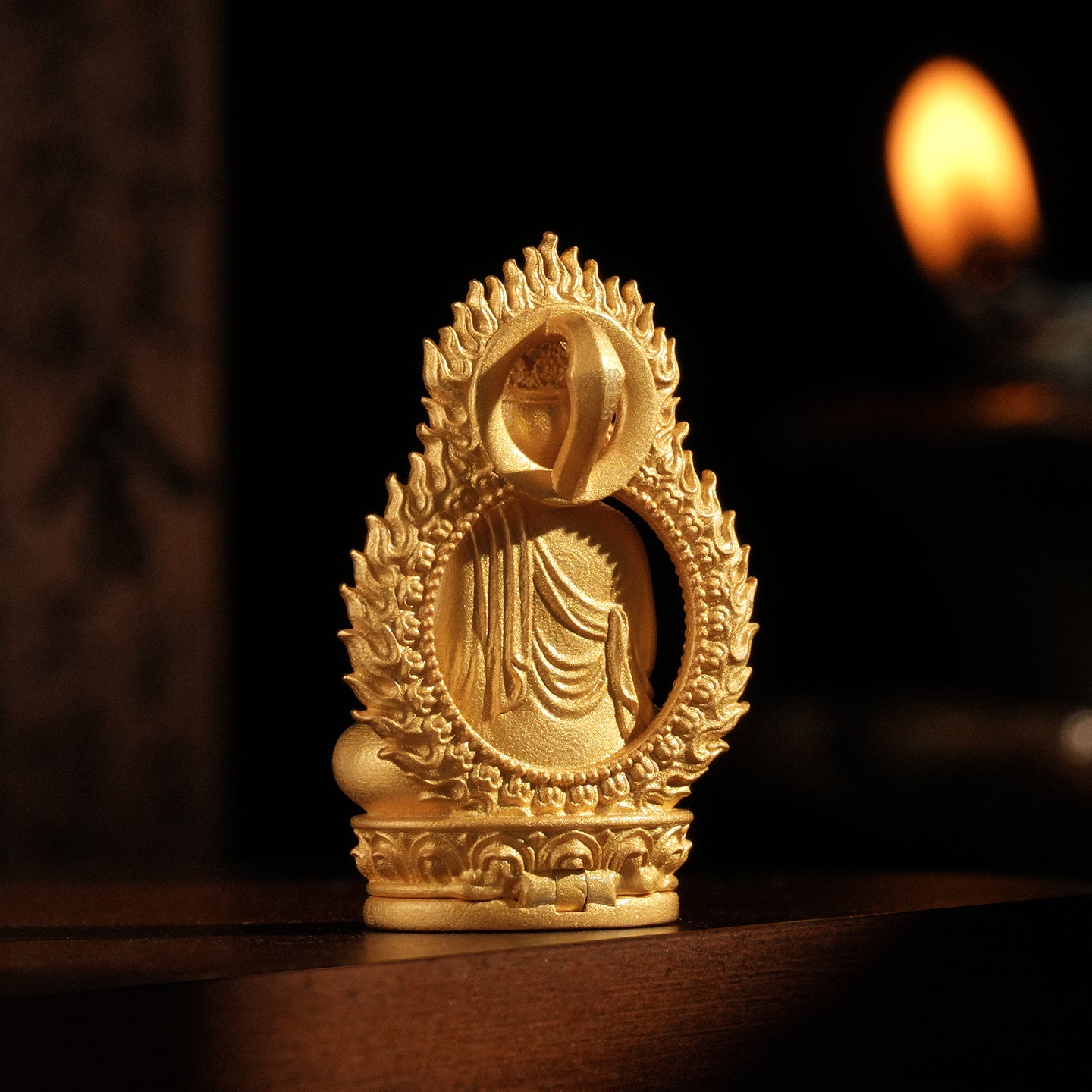 พระกษิติครรภโพธิสัตว์ (คุ้มครองบ้าน/ความปลอดภัย) จี้/เครื่องประดับอันทรงเกียรติ
