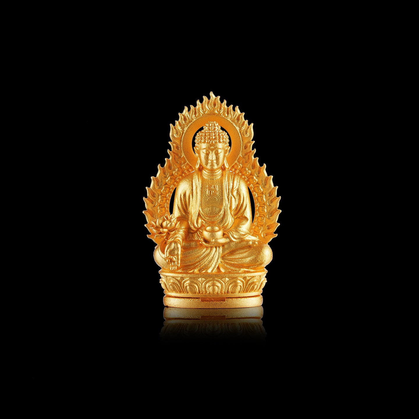 จี้/เครื่องประดับเสริมบารมีพระพุทธรูปแพทย์แผนจีน (คุ้มครอง/อายุยืน)