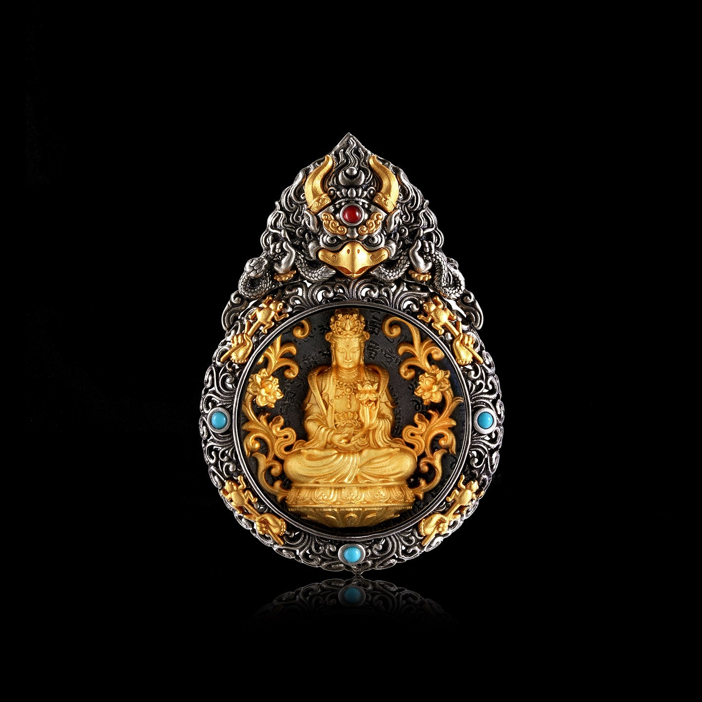 เป้งนกกาวูกล่องจี้พระมหาสถูปโพธิสัตว์ (นักษัตร ม้า)