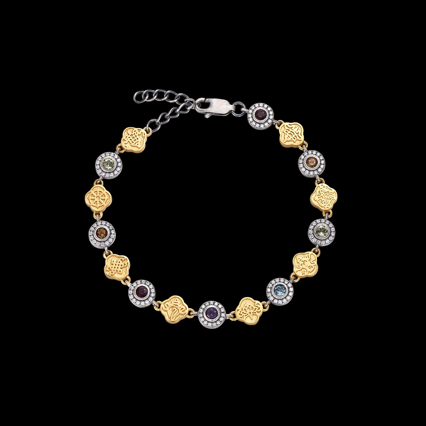 Auspicious Eight Treasures Bracelet