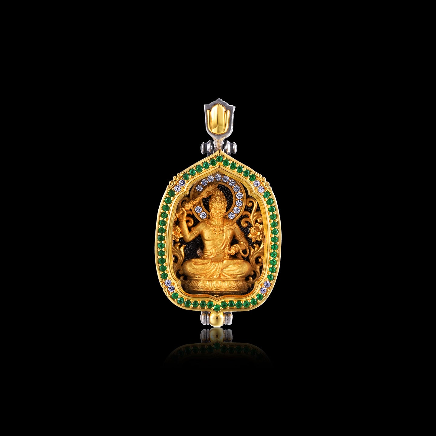 Eight zodiac Buddhas Gawu box Acala pendant (zodiac sign: Rooster)