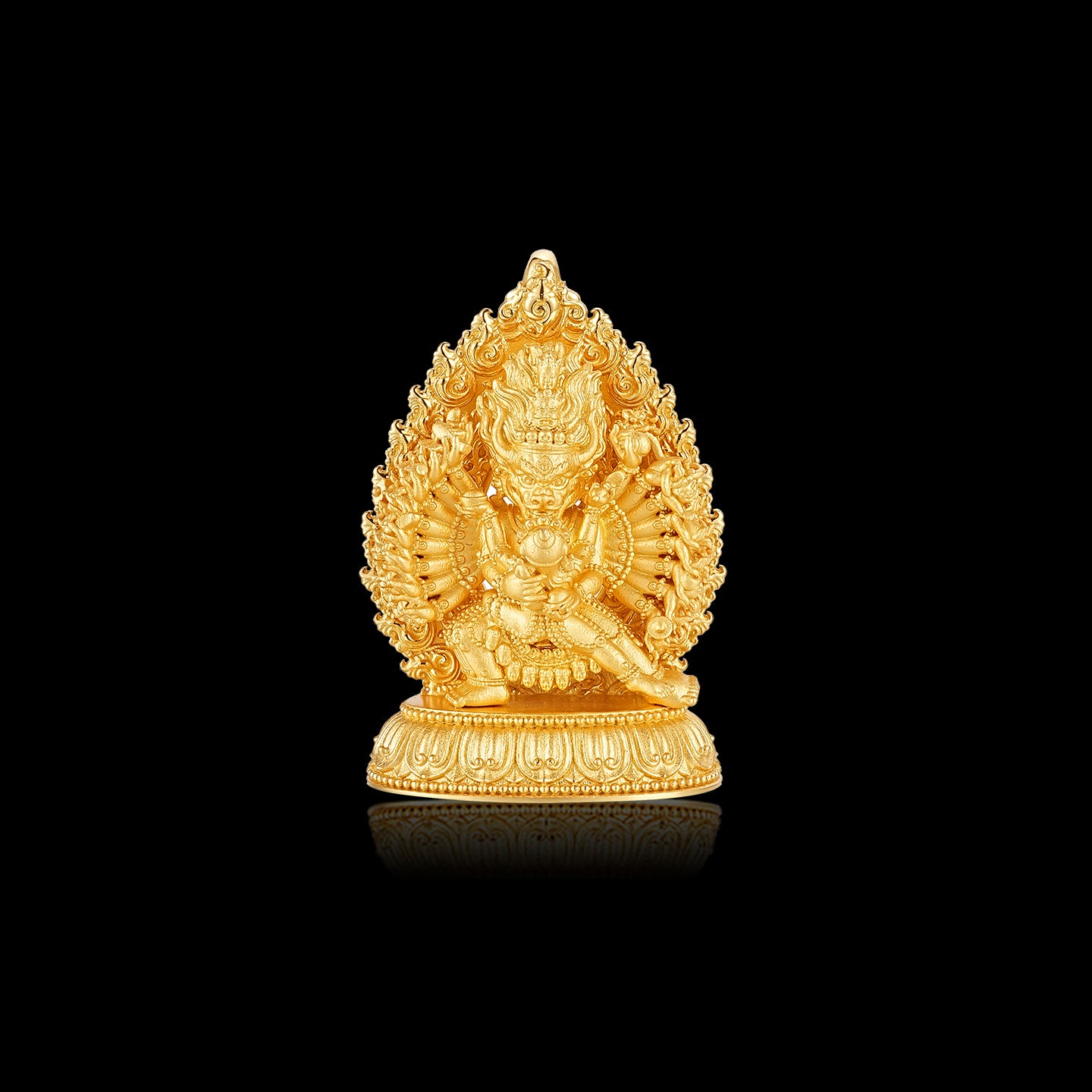 จี้/เครื่องประดับ Vajrabhairava ของทิเบต