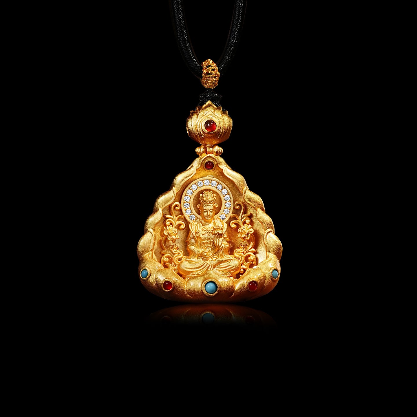 จี้พระโพธิสัตว์มหาสฺสฺตฺปฺปต (จักรราศี: ม้า)