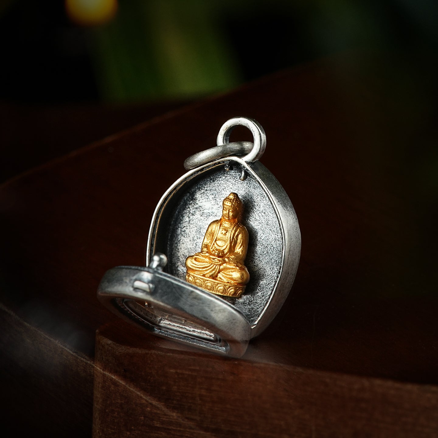 Natal Buddha Vairocana Gawu Box Pendant