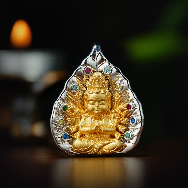 八大本命佛千手觀音寶寶佛吊墜(生肖：鼠）