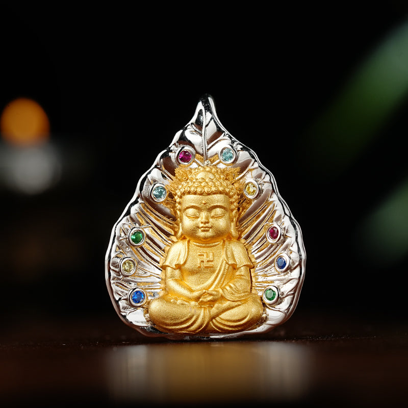 八大本命佛阿彌陀佛寶寶佛吊墜(生肖：狗豬）