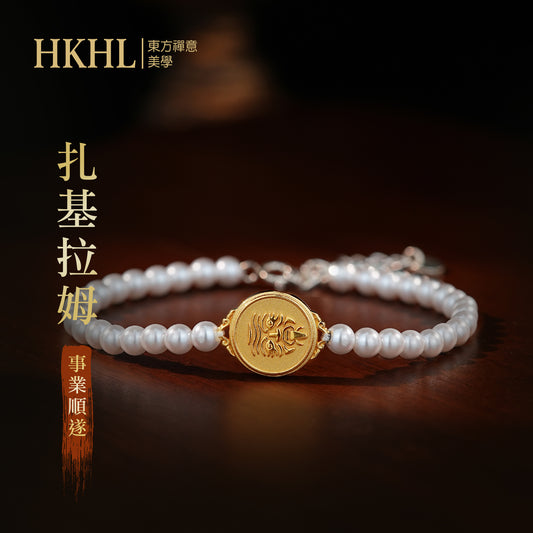 扎基拉姆珍珠純銀手鍊