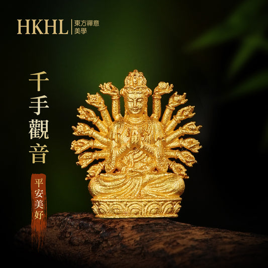 迷你本命八大佛千手觀音莊嚴擺飾(生肖：鼠）