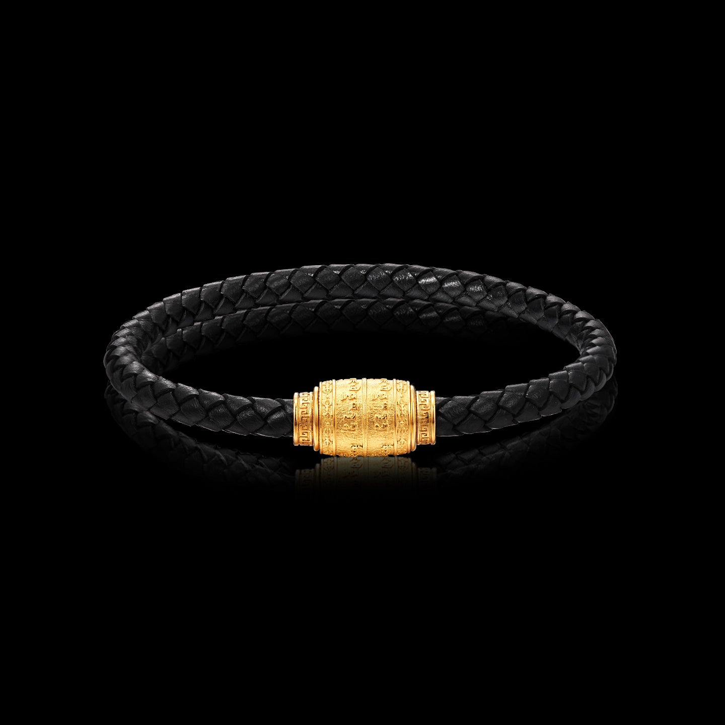 六字真言皮手繩