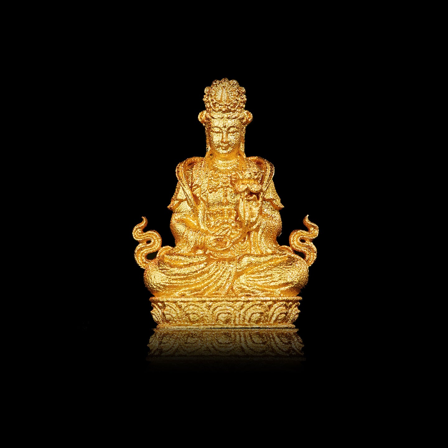 迷你本命八大佛大勢至菩薩莊嚴擺飾(生肖：馬）