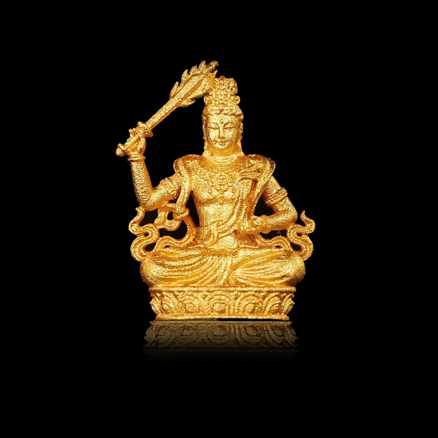 迷你本命八大佛文殊菩薩莊嚴擺飾(生肖：兔）