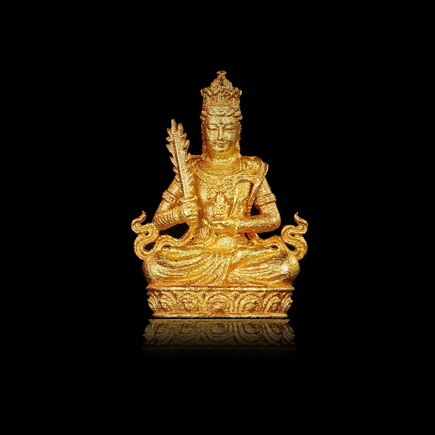 迷你本命八大佛虛空藏菩薩莊嚴擺飾(生肖：牛虎）
